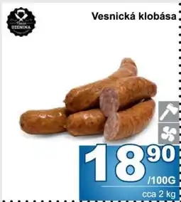 Jip Vesnická klobása nabídka
