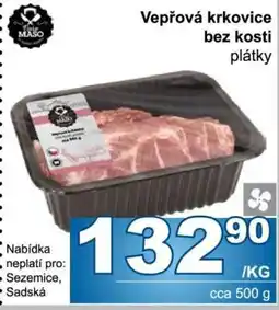 Jip Vepřová krkovice bez kosti – plátky nabídka