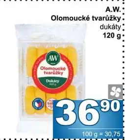 Jip A.W. Olomoucké tvarůžky nabídka