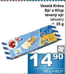 Jip Veselá kráva Sýr a Křup nabídka
