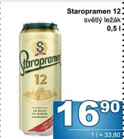 Jip Staropramen 12 nabídka