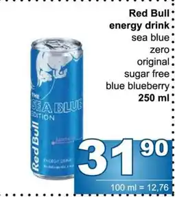 Jip Red Bull energy drink nabídka