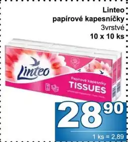 Jip LINTEO Papírové kapesníčky nabídka