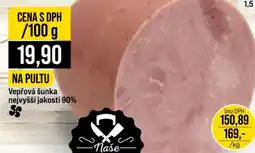 Jip Vepřová šunka nejvyšší jakosti 90% nabídka