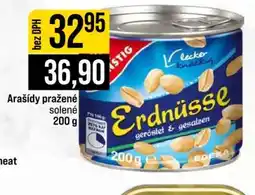 Jip Arašídy pražené solené nabídka