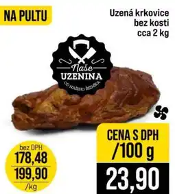 Jip Uzená krkovice bez kosti cca 2 kg nabídka