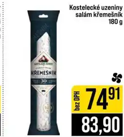 Jip Kostelecké uzeniny salám křemešník 180 g nabídka