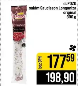 Jip eLPOZO salám Saucisson Longaniza original nabídka
