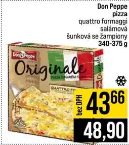 Jip DON PEPPE Pizza nabídka
