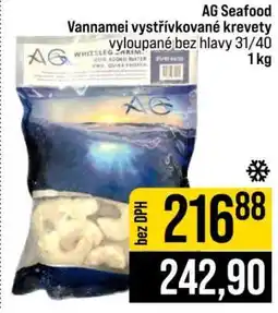 Jip AG Seafood Vannamei vyštřívkované krevety nabídka