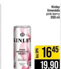 Jip Kinley limonáda pink berry 250 ml nabídka