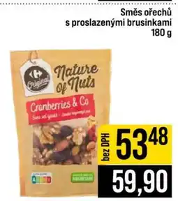 Jip Směs ořechů s proslazenými brusinkami 180 g nabídka