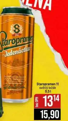 Jip STAROPRAMEN 11° světlý ležák 0,5 l nabídka