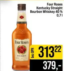 Jip Four Roses Kentucky Straight Bourbon Whiskey 40 % 0,7 l nabídka