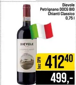 Jip Dievole Petrignano DOCG BIO Chianti Classico nabídka