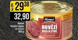 Jip Hamé hovězí maso ve šťávě 150 g nabídka