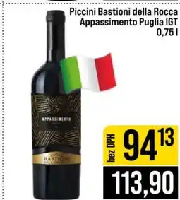 Jip Piccini Bastioni della Rocca Appassimento Puglia IGT nabídka