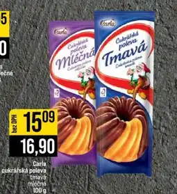 Jip Carla cukrářská poleva tmavá mléčná nabídka