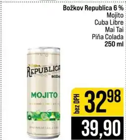 Jip Božkov Republica 6 % nabídka