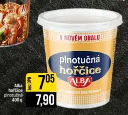 Jip ALBA Hořčice plnotučná nabídka
