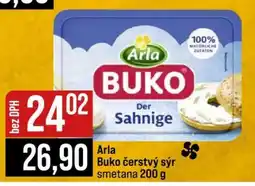Jip Arla Buko čerstvý sýr smetana 200 g nabídka