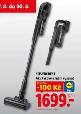 SILVERCREST Aku tyčový a ruční vysavač