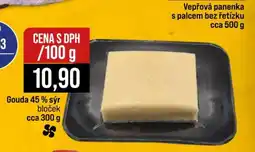 Jip Gouda 45 % sýr bloček nabídka