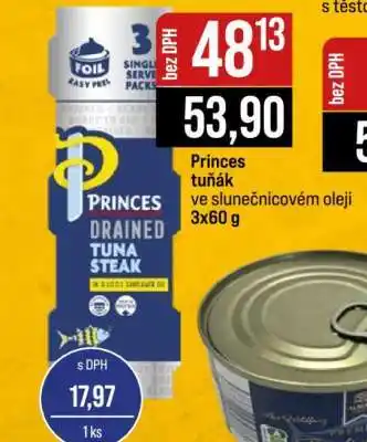 Jip Princes tuňák ve slunečnicovém oleji nabídka