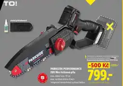 Lidl PARKSIDE PERFORMANCE 20V Aku řetězová pila nabídka
