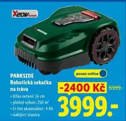 Lidl PARKSIDE Robotická sekačka na trávu nabídka
