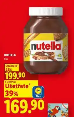 Lidl Nutella nabídka