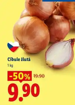 Lidl Cibule žlutá nabídka