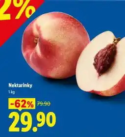 Lidl Nektarinky nabídka