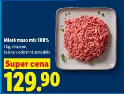 Lidl Mleté maso mix 100% nabídka