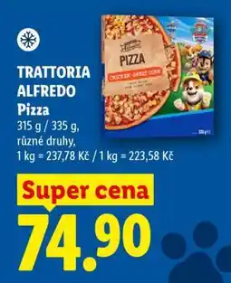Lidl TRATTORIA ALFREDO Pizza nabídka