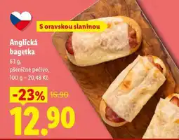 Lidl ANGLICKÁ BAGETKA nabídka