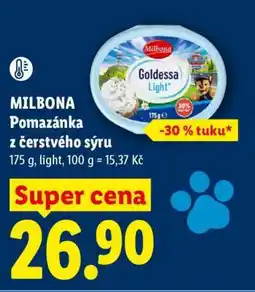 Lidl MILBONA Pomazánka z čerstvého sýru nabídka