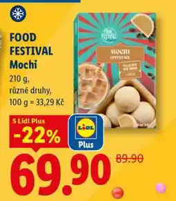 Lidl FOOD FESTIVAL Mochi nabídka