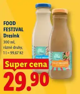 Lidl FOOD FESTIVAL Dresink nabídka