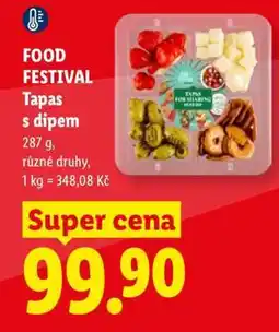 Lidl FOOD FESTIVAL Tapas s dipem nabídka