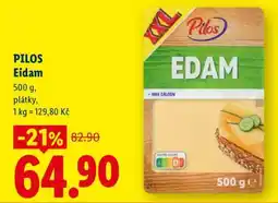 Lidl Pilos EIDAM nabídka