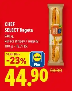 Lidl CHEF SELECT Bageta nabídka