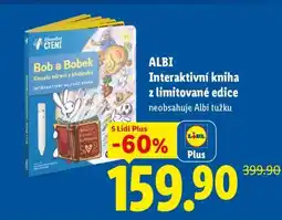 Lidl ALBI Interaktivní kniha z limitované edice nabídka
