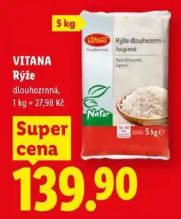 Lidl Vitana Rýže dlouhozrnná nabídka