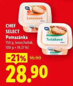 Lidl CHEF SELECT POMAZÁNKA nabídka