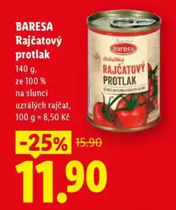 Lidl Baresa Rajčatový protlak nabídka