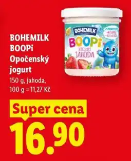 Lidl BOHEMILK BOOPi Opočenský jogurt nabídka