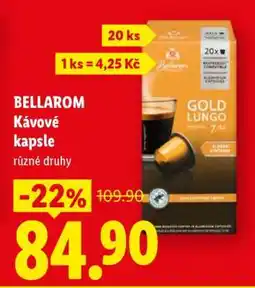 Lidl BELLAROM KÁVOVÉ KAPSLE nabídka