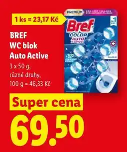 Lidl BREF WC blok Auto Active nabídka