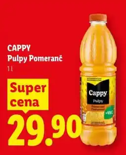 Lidl CAPPY PULPY POMERANČ nabídka
